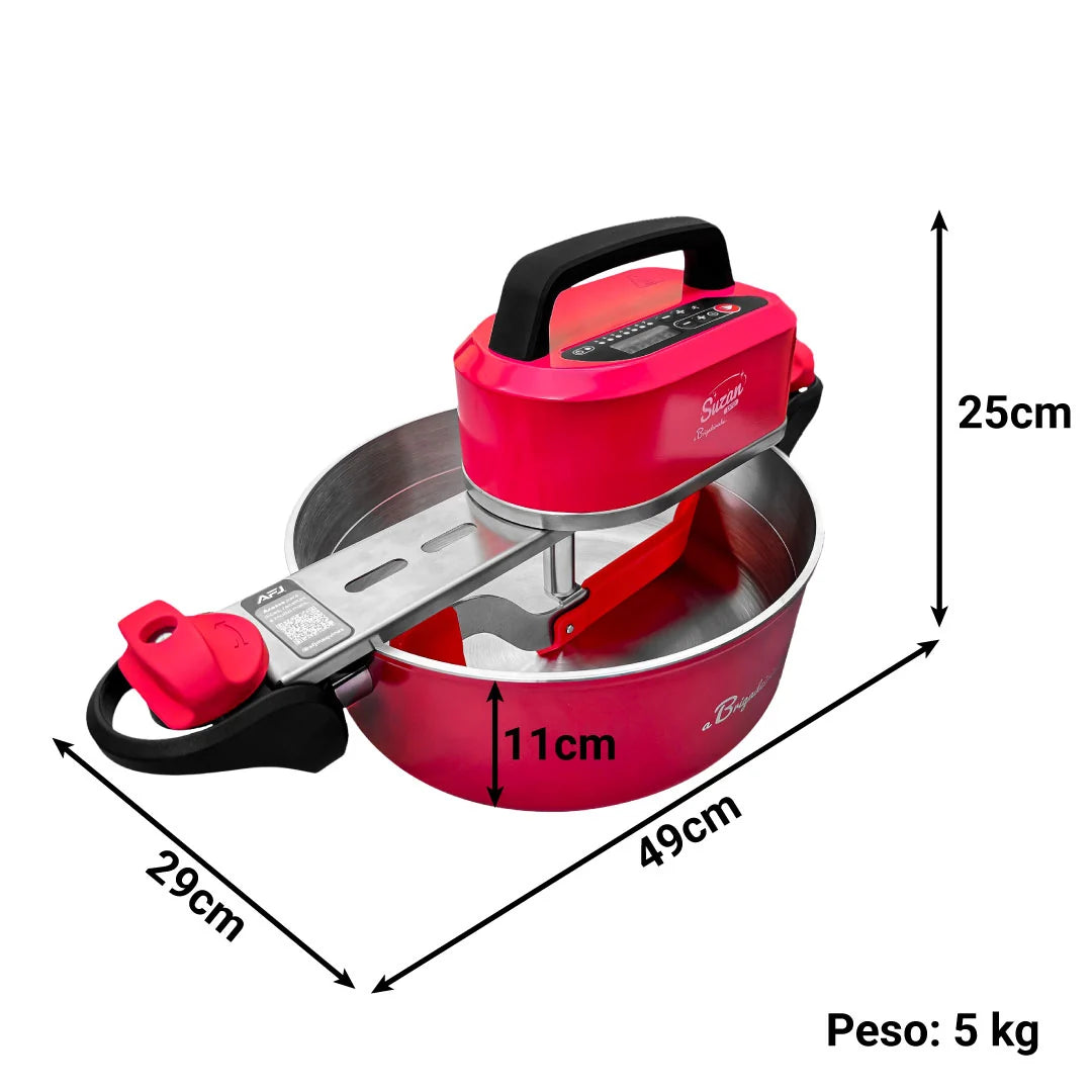 Suzan Pro Aluminum Sweet Stirring Pot 32cm - the "Brigadeirinha"