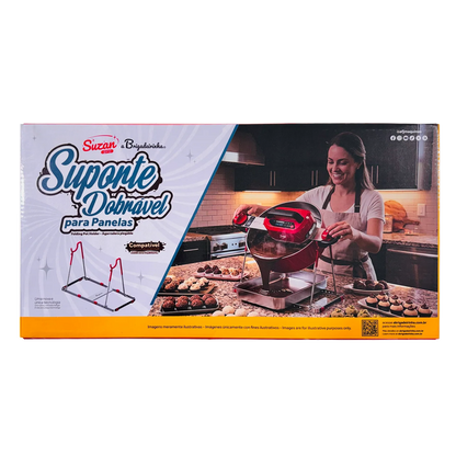 Suporte para Virar Panelas Susan Pro