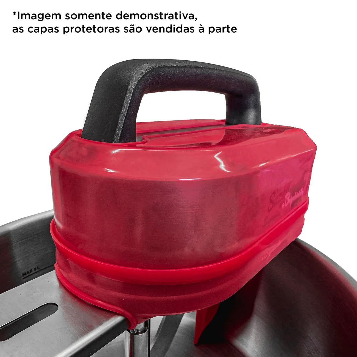 Panela para Mexer Doces Suzan Pro Inox 24cm - a Brigadeirinha