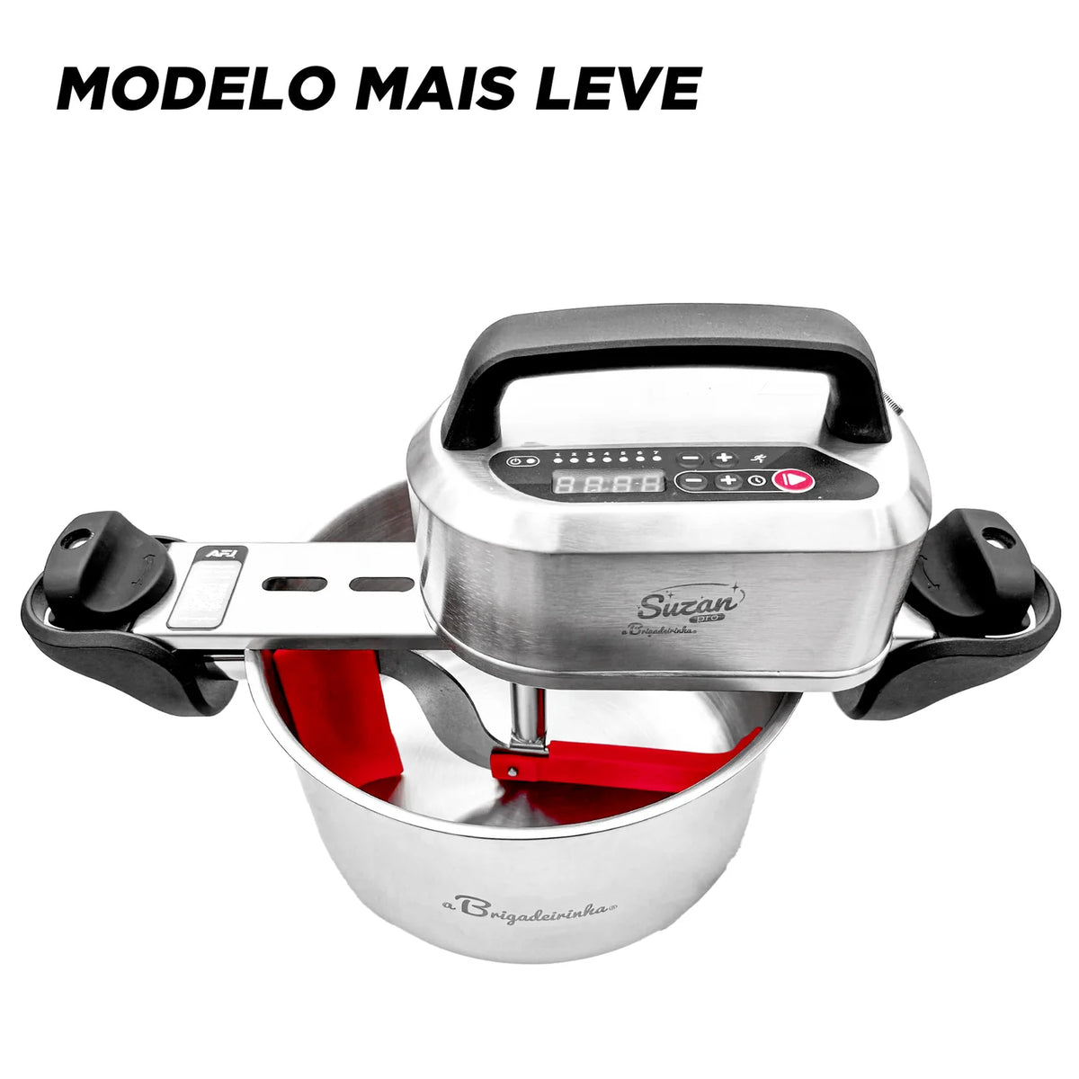Panela para Mexer Doces Suzan Pro Inox 24cm - a Brigadeirinha