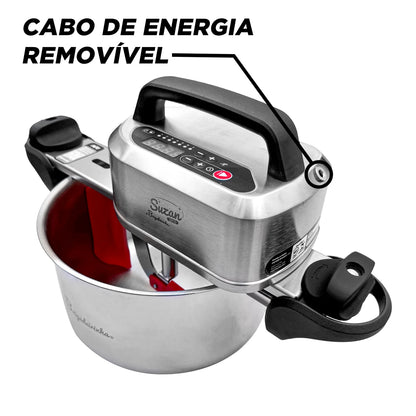 Panela para Mexer Doces Suzan Pro Inox 24cm - a Brigadeirinha