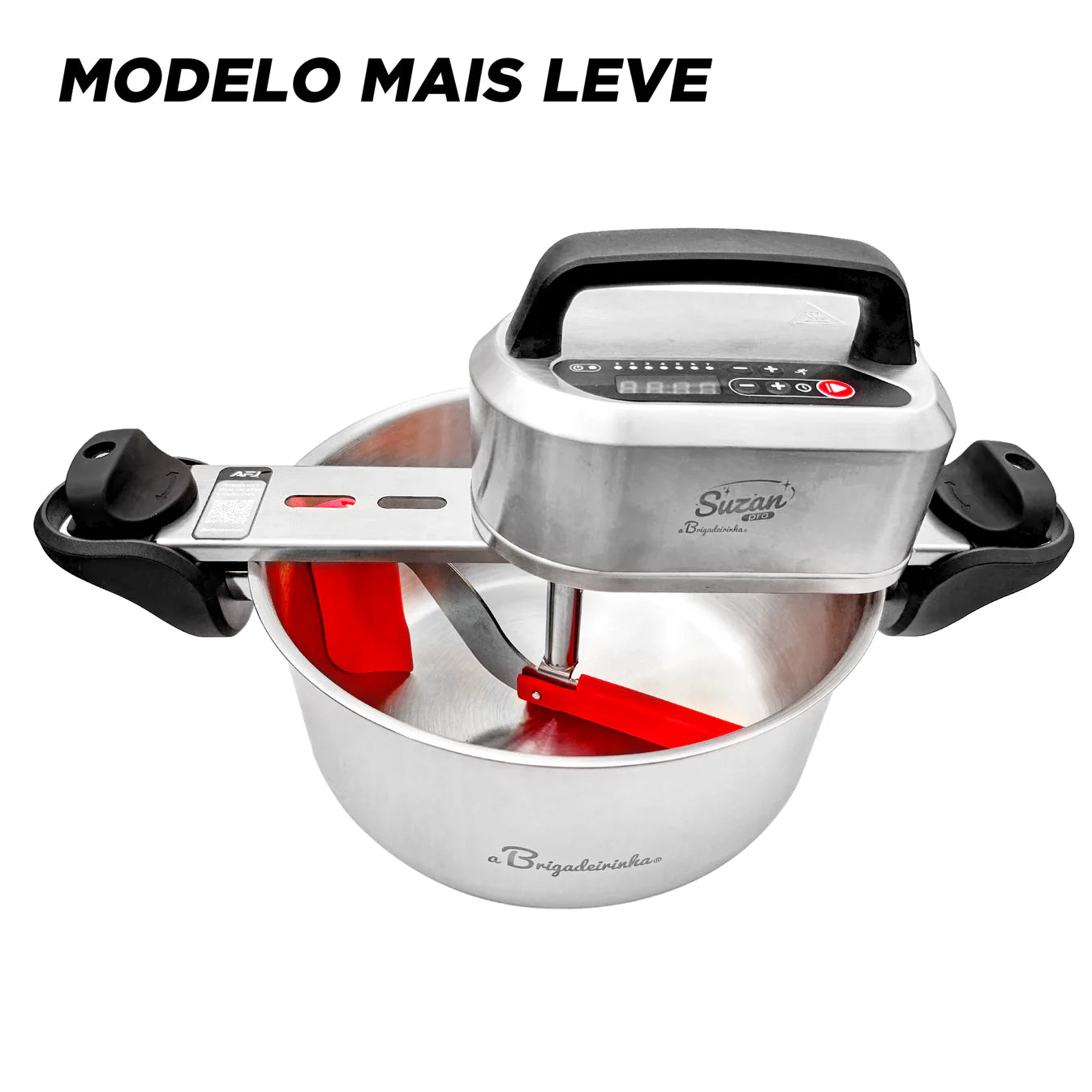 Panela para Mexer Doces Susan Pro Inox 28cm - a Brigadeirinha