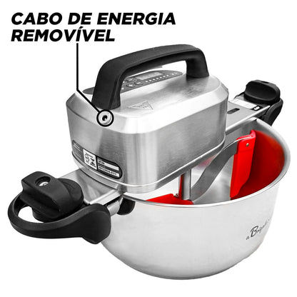 Panela para Mexer Doces Susan Pro Inox 28cm - a Brigadeirinha