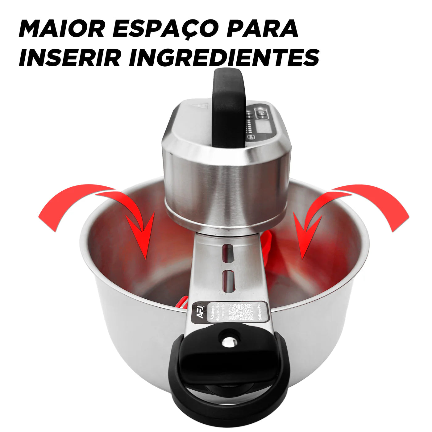 Panela para Mexer Doces Susan Pro Inox 28cm - a Brigadeirinha