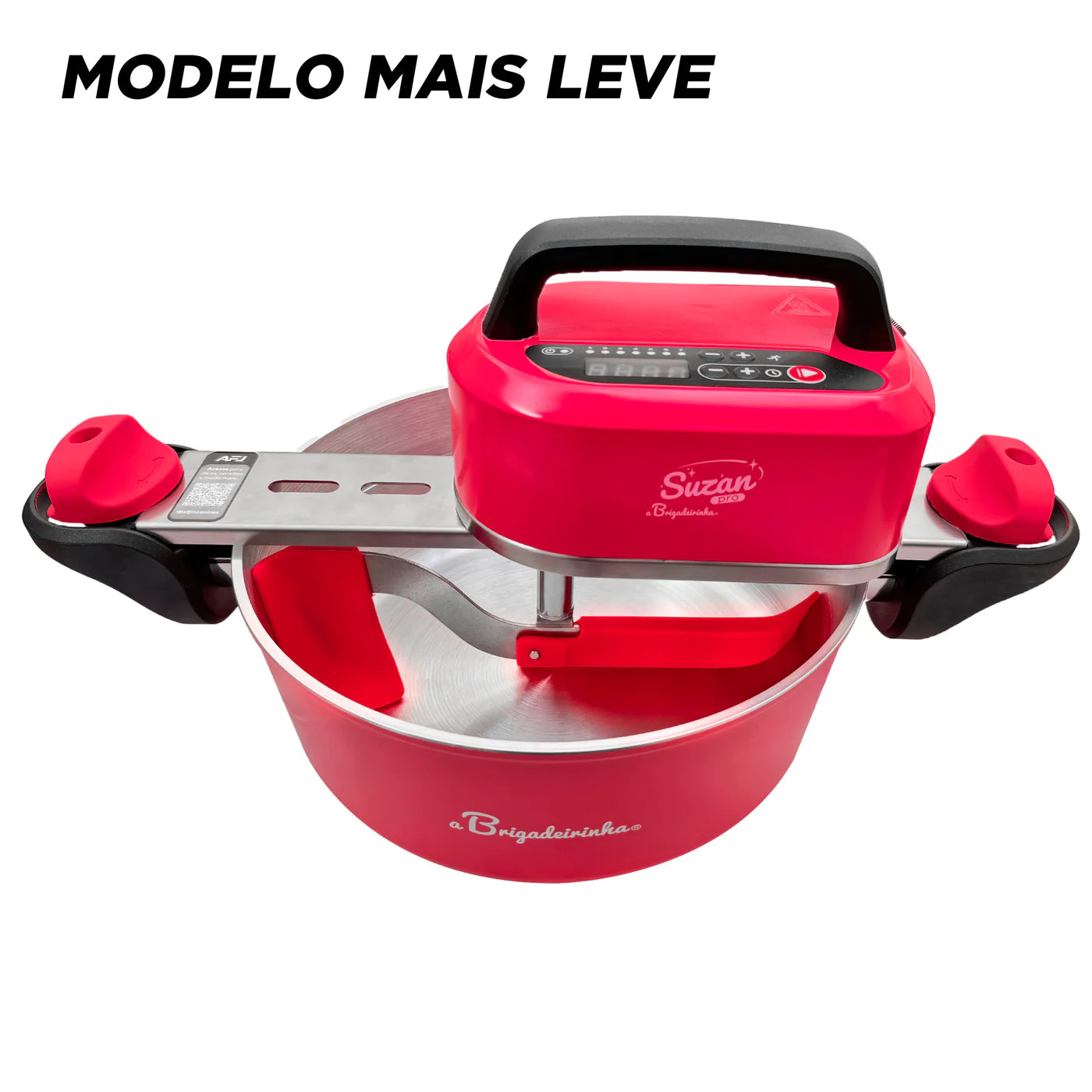 Panela para Mexer Doces Suzan Pro Alumínio 32cm -  a Brigadeirinha