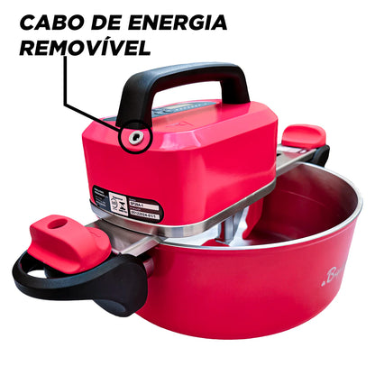 Panela para Mexer Doces Suzan Pro Alumínio 32cm -  a Brigadeirinha