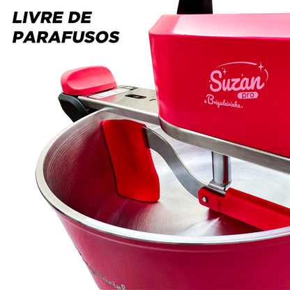 Panela para Mexer Doces Suzan Pro Alumínio 32cm -  a Brigadeirinha